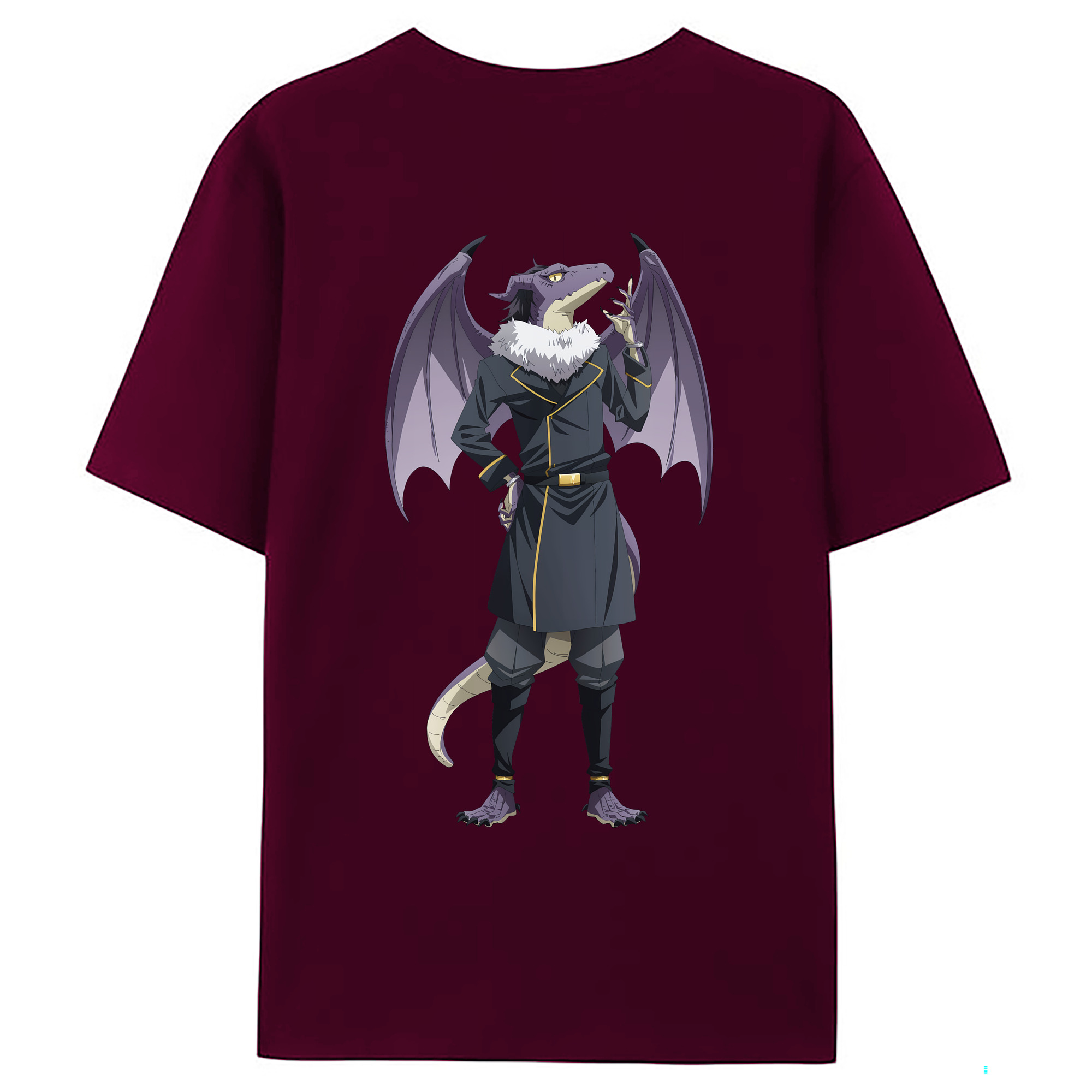 （画像用） 転スラ Regarding Reincarnated to Slime レディース半袖Tシャツ(バックプリント)
